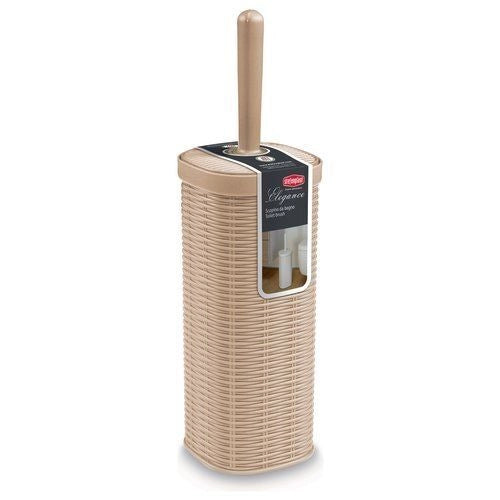 Stefanplast A5305 Elegance Portascopino WC effetto midollino 40 cm colore Cashmere