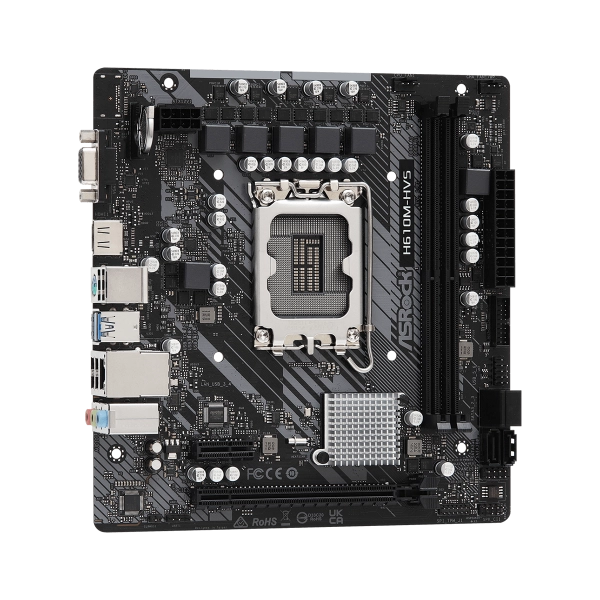 Asrock Mb 1700 12gen. H610m-hvs D4 2xddr4 4xsata Vga/hdmi