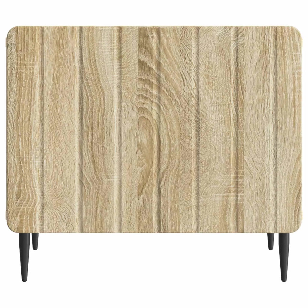 Tavolino da salotto con cassetto Rovere Sonoma 49 x 50 x 42 cm