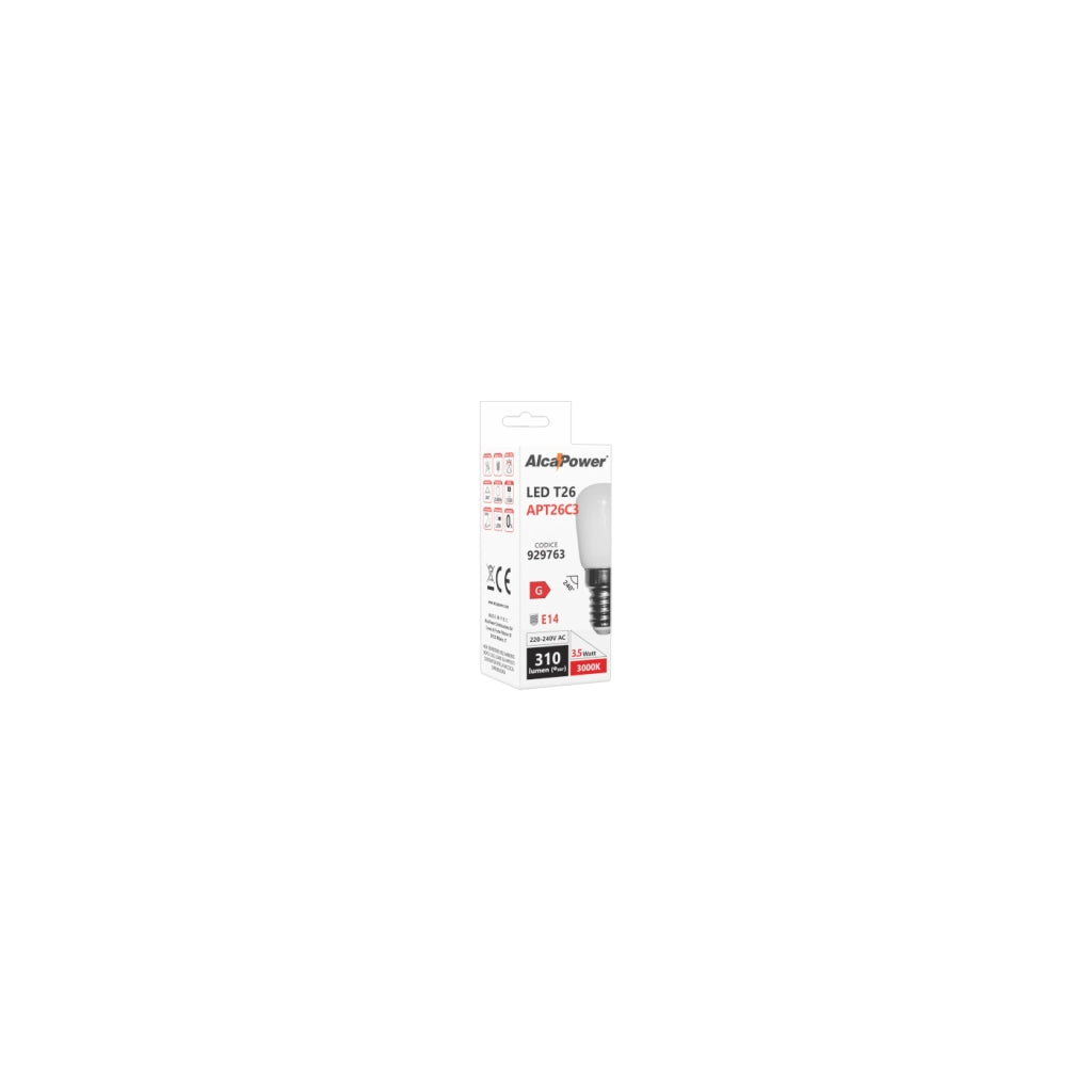Lampadina a led T26 3,5W 3000K