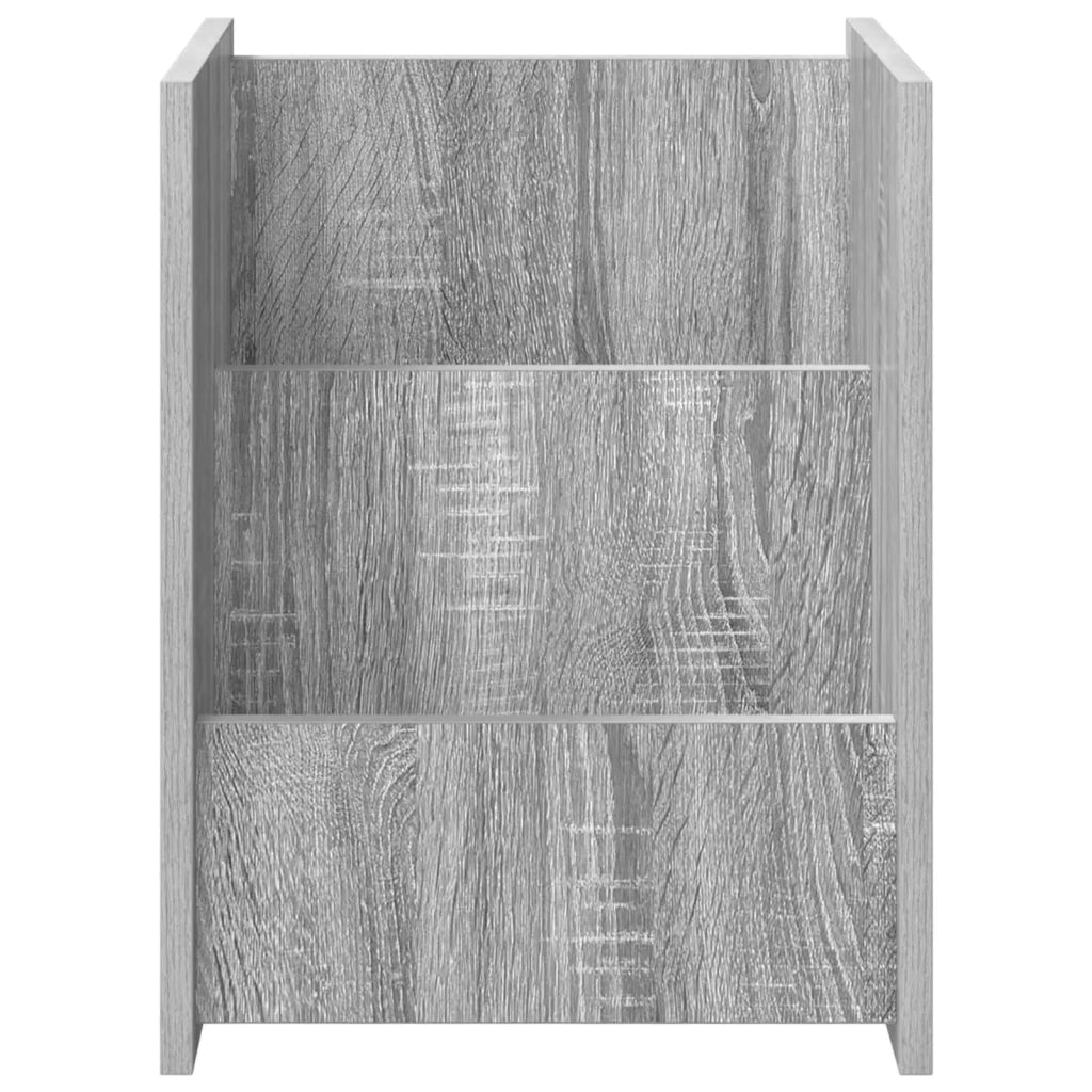 Scaffale per riviste Grigio Sonoma 35 x 35 x 45 cm CFW7482227