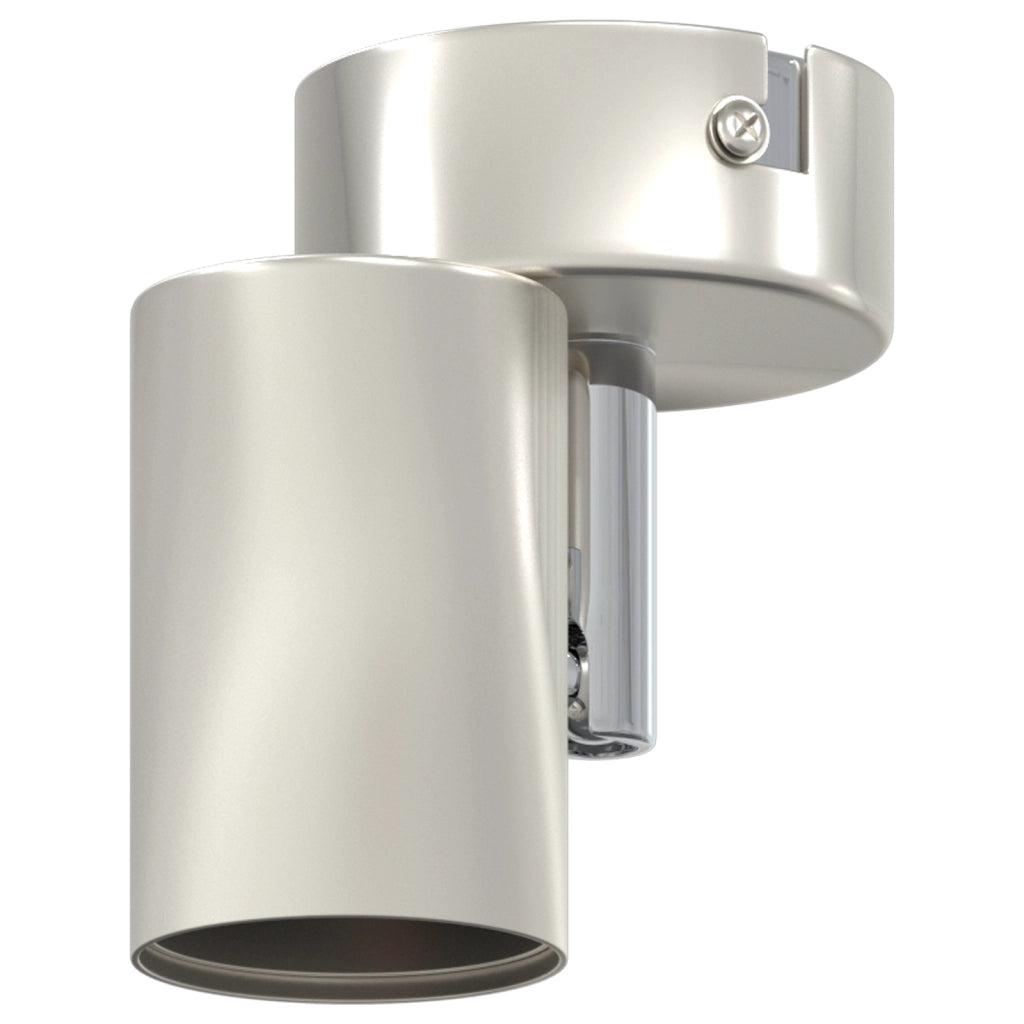 Faretti da soffitto 1 Via Regolabile Nichel E27