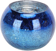 Votivo Decorativo con Sfumatura di Vetro - Supporto per Candele con Disegno a Gradiente - Ideale per Feste di Casa - Atmosfera Romantica - Luminaria Decorativa con Patto di Vetro Frattale