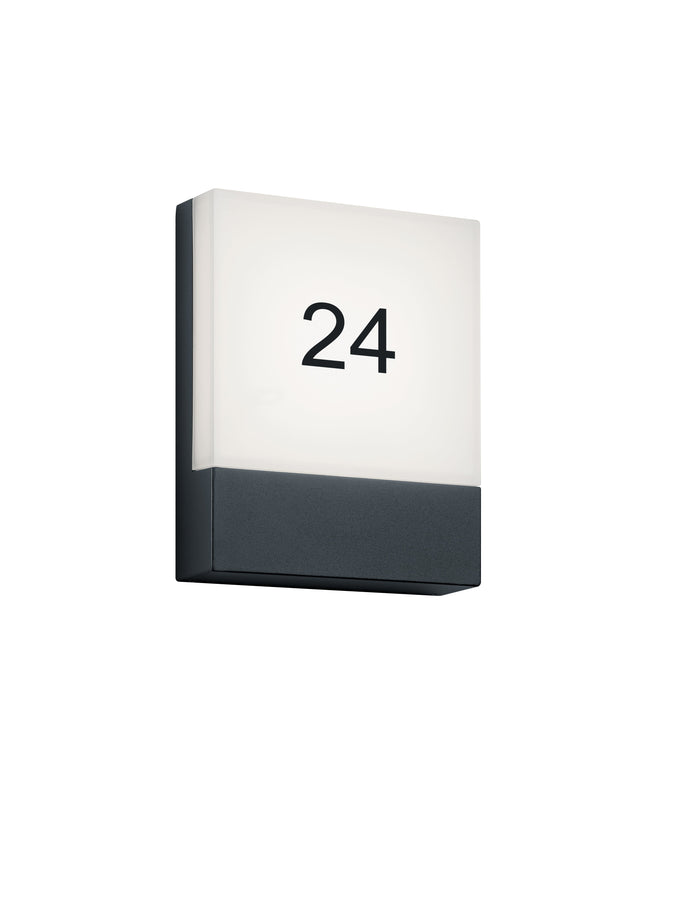 Applique da Esterno a LED in Pressofusione di alluminio Antracite