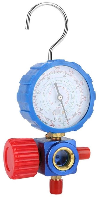 Manometro a vista per R 410A per valvole ad alta pressione 500Psi per climatizzazione