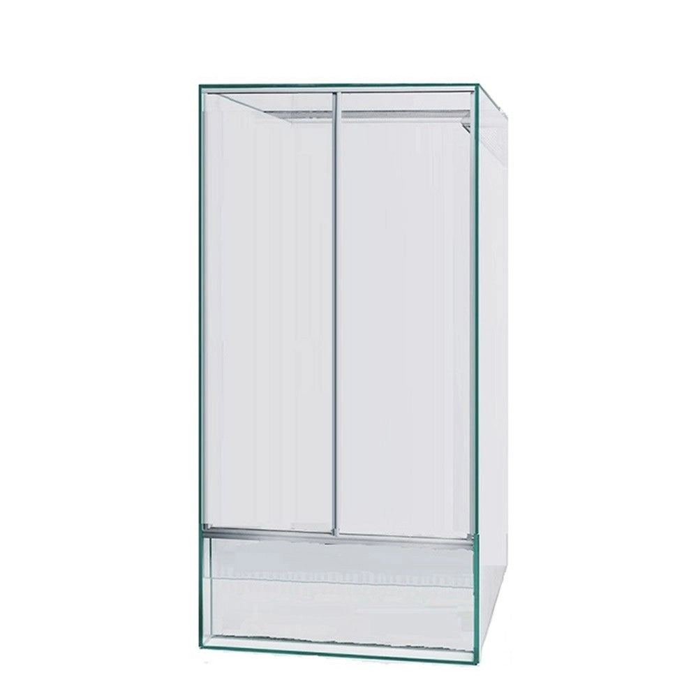 AQL High Terrarium - terrario in vetro a sviluppo verticale Dimensioni: cm60x45x90h