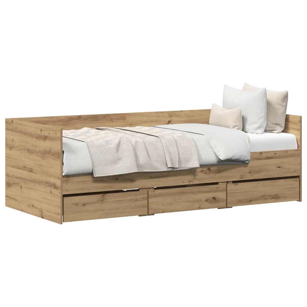 Daybed Rovere artigianale 90 x 200 cm Legno multistrato 3333994