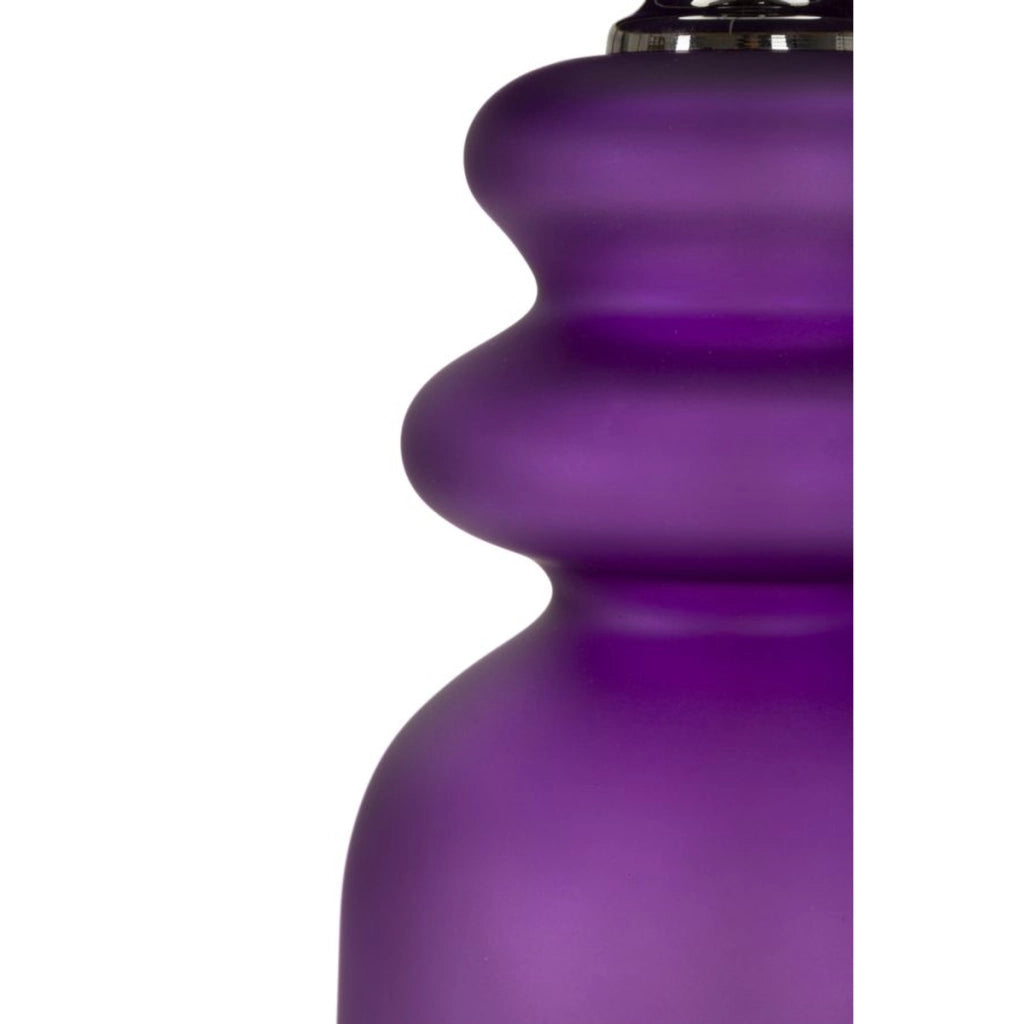 Lampada da Tavolo VKH179, Viola, Metallo, 32,5x32,5x57,5 cm