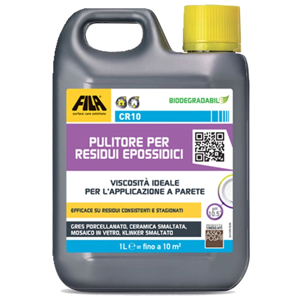 Fila Cr10 Lt.1 Pulitore Per Stucchi Epossidici