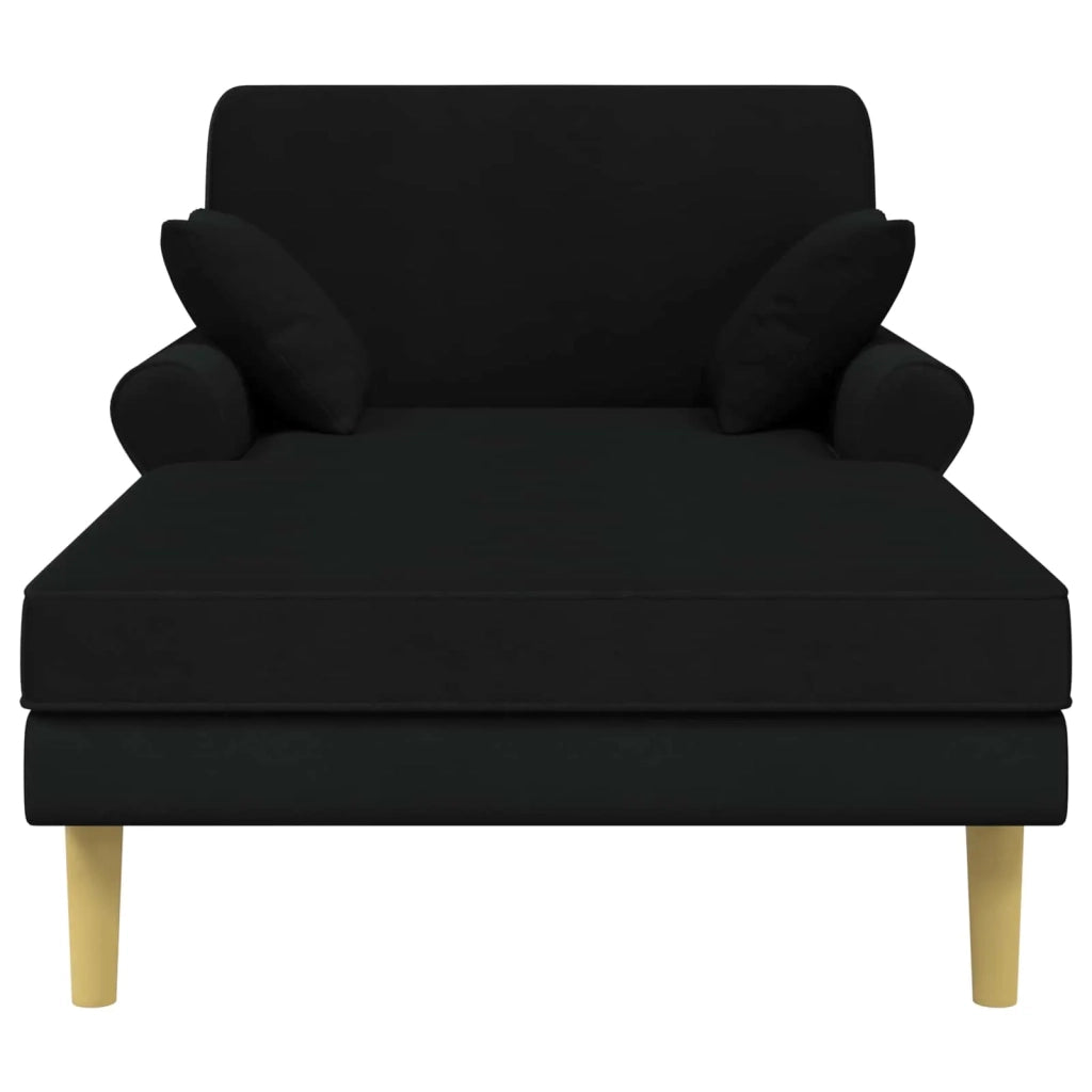 Chaise longue Nero Tessuto 42048083