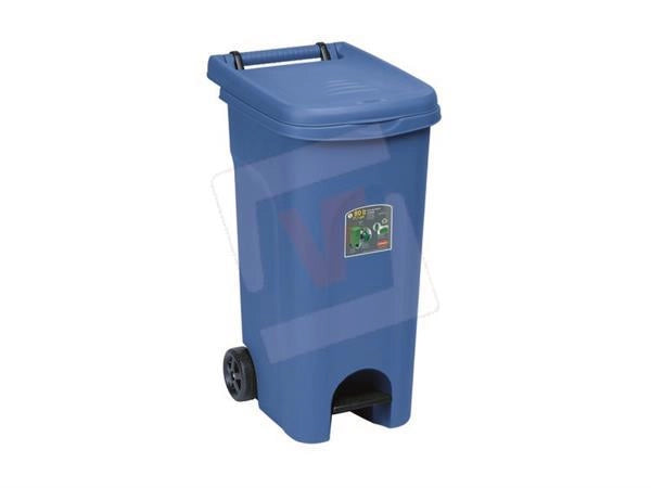 BIDONE BIDONI URBAN ECO SYSTEM CON PEDALE CAPACITA' 80LT 51x40x80 h