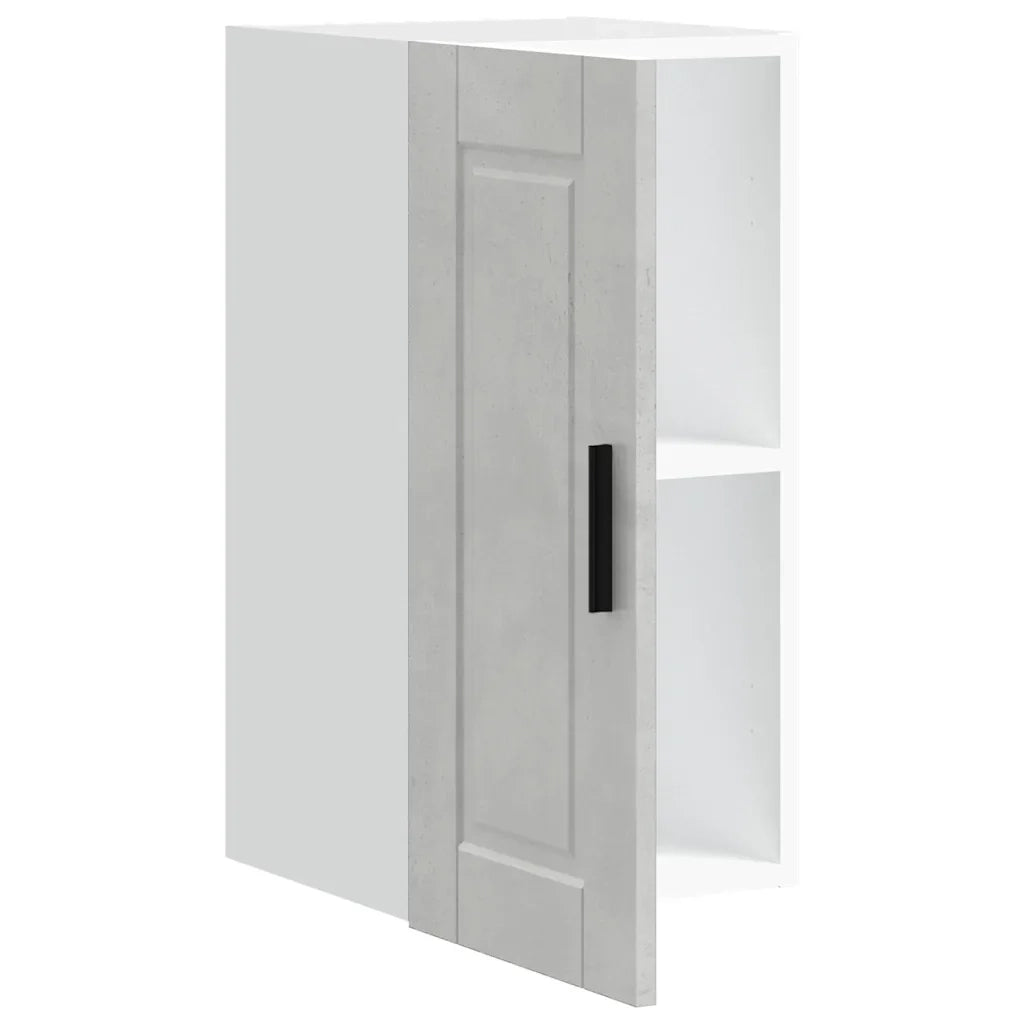 Pensile da cucina compatto con spazio ottimizzato 30 x 31 x 60 cm legno composito grigio cemento 02_0050326
