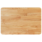 Piano Bagno Marrone Chiaro 60x40x1,5cm Legno Massello Trattato CFW4343429