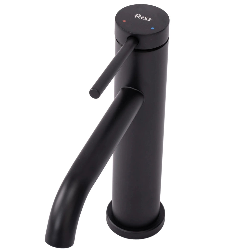 Rubinetto Da Lavabo Rea Clif Black Mat