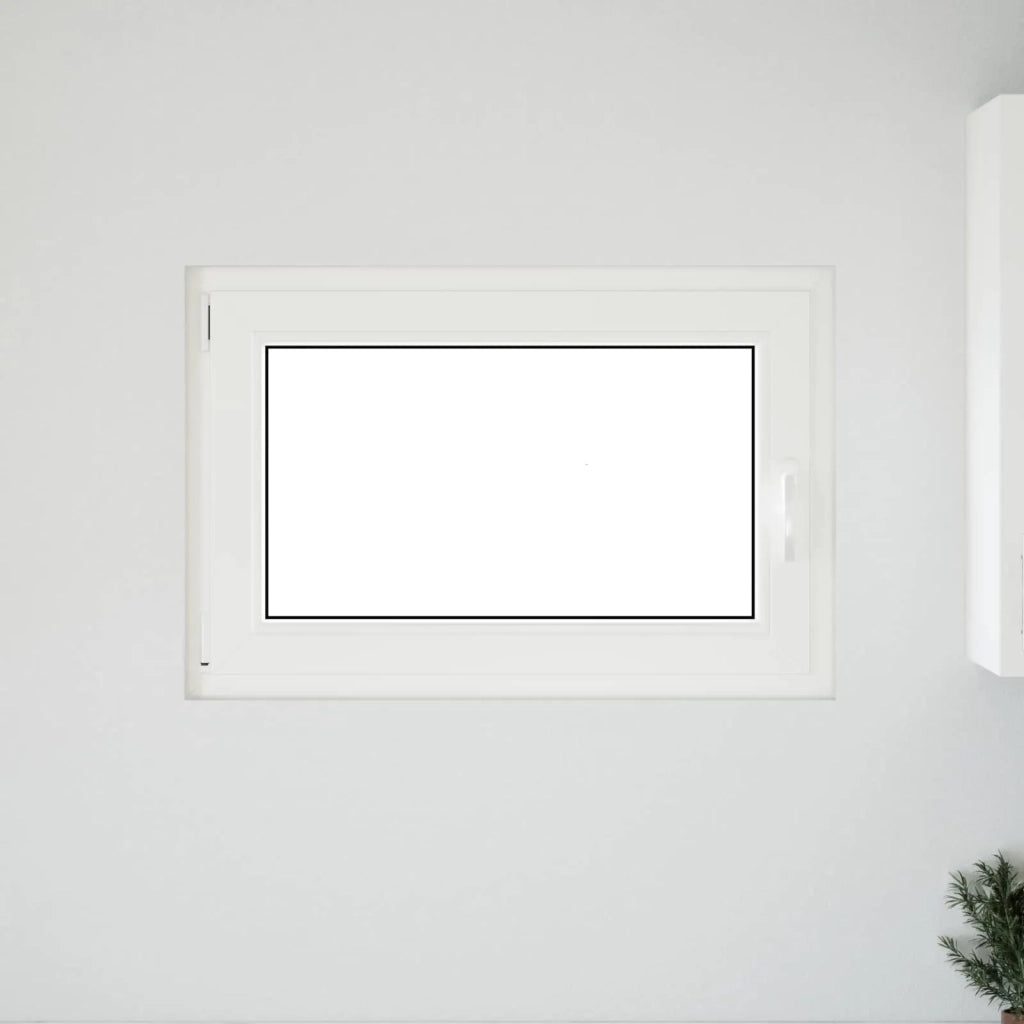 Finestra per Soffitta RISOR 100 x 50 cm PVC e Vetro Bianco CFW5500916