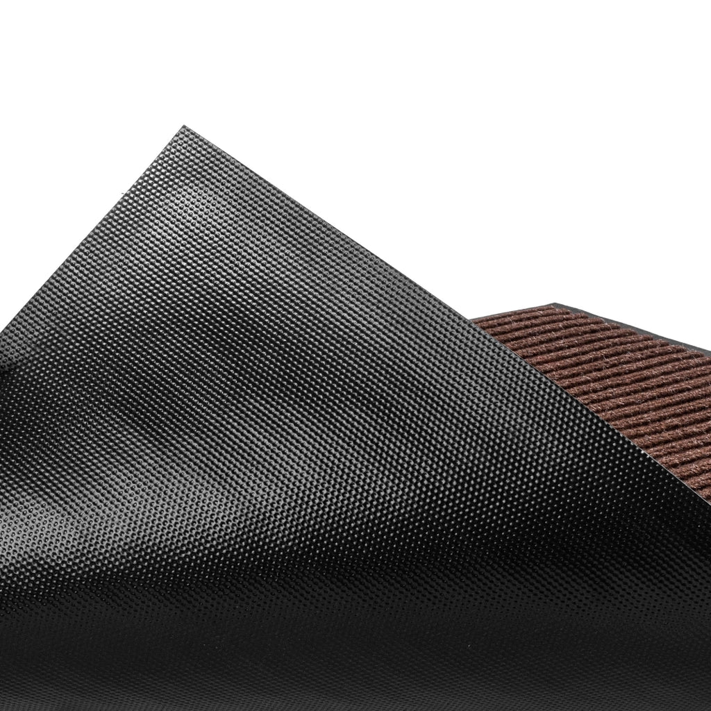 Zerbino d'ingresso universale KADAX, 40x60 cm, marrone, assorbente.