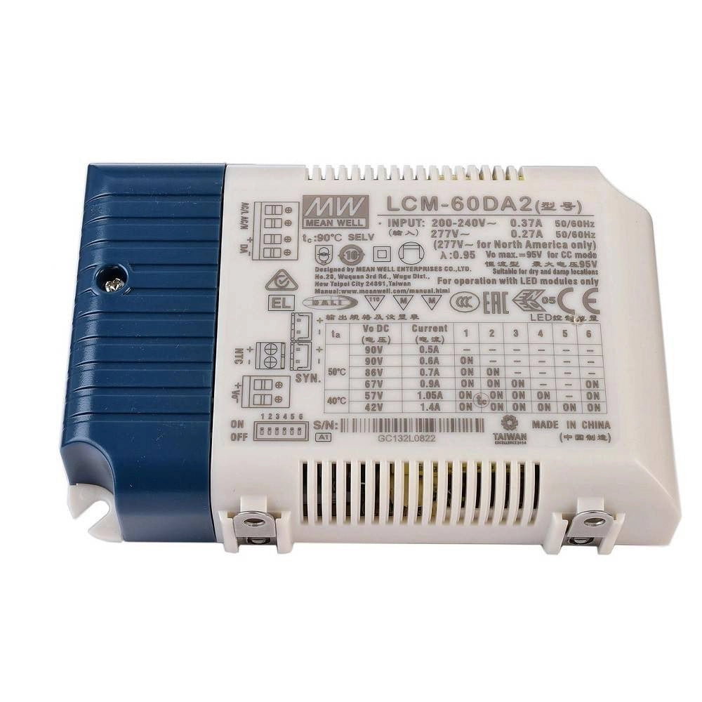 Trade Shop - Alimentatore Max 60 W Multicorrente Led Driver Dimmerabile Lampade Faretti Push -