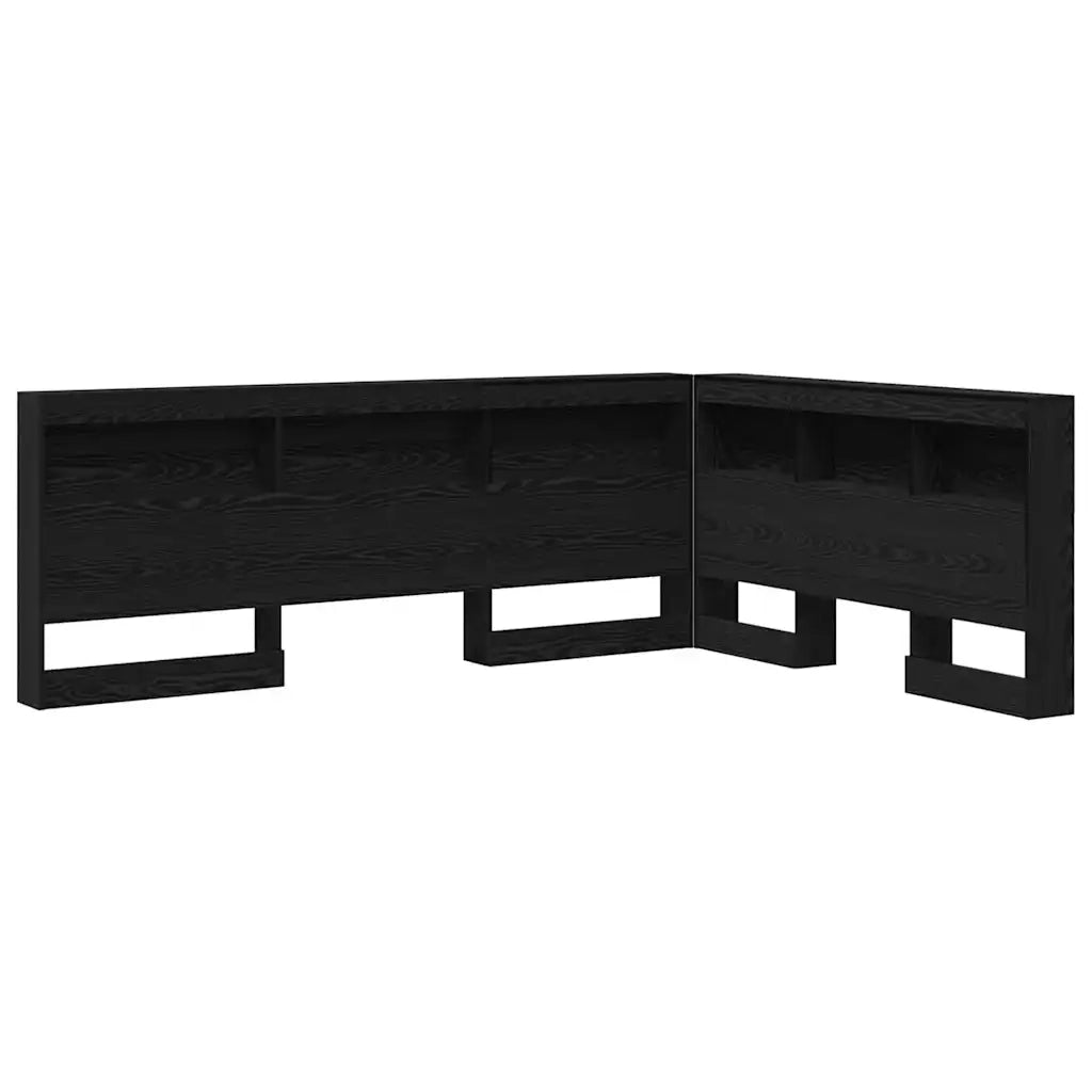 Testata contenitore Rovere Nero 135 cm Legno multistrato 3335550