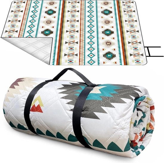 Tenda da picnic impermeabile - 200 x 200 cm - portatile e sabbiosa - ultraleggera - per spiaggia campeggio escursioni
