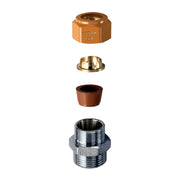 Niplex Maschio FAR 5870 3/4" Con Kit Di Tenuta Per Impianti Solari