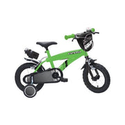 Bicicletta esperia 23570 bimbo flash con rotelle e accessori verde