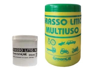 GRASSO AL LITIO UNIVERSALE- - gr.125 in barattolo - 8 pezzi