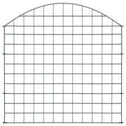 Set Recinzione da Giardino | Recinzione da cortile ad Arco 77,5x78,5 cm Verde