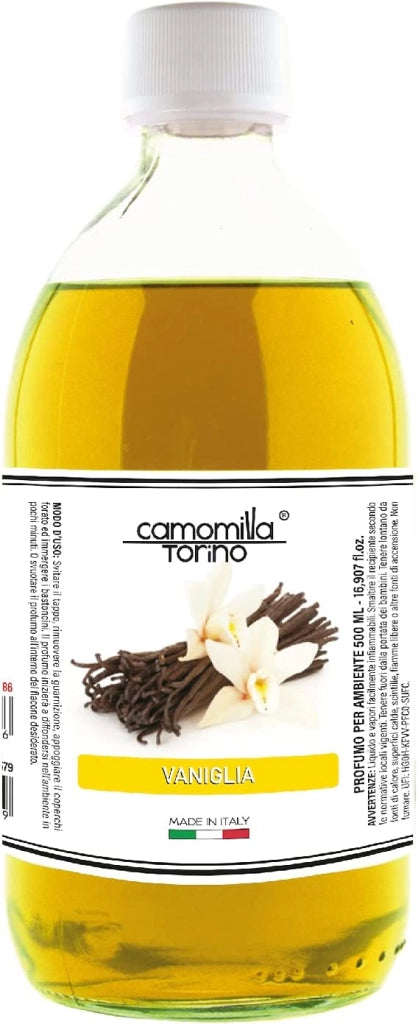 RICARICA PROFUMO PER AMBIENTE CAMOMILLA TORINO DA 250 ML ALLA VANIGLIA