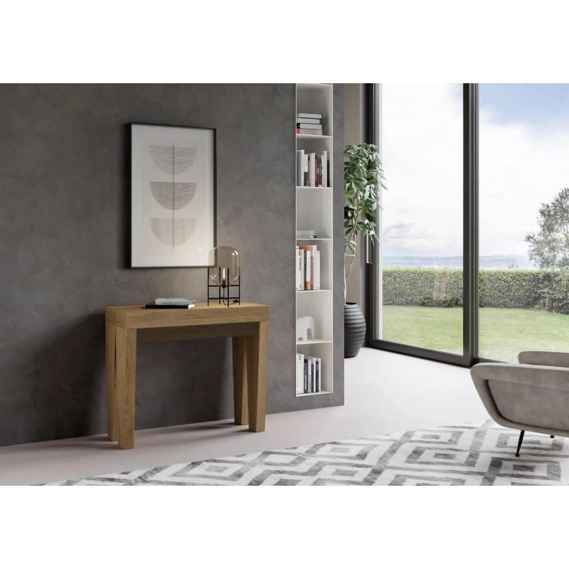 Consolle allungabile 90x40/196 cm Spimbo Small - Quercia Natura