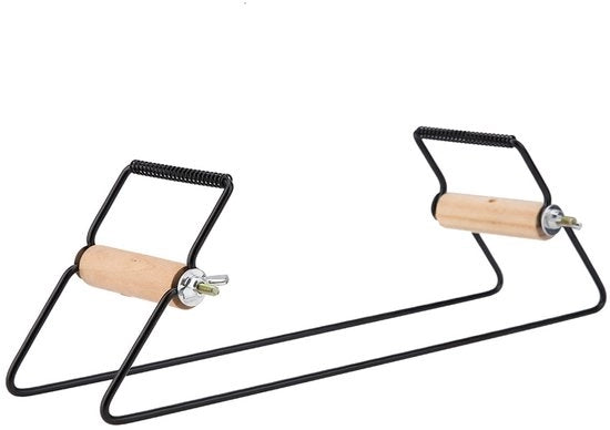 Tessitrice a Maglia Extra Grande - Set di Maglie - Legno/Acierato Inossidabile - Fai da Te - Regolazione Manuale - Miglioramento della Capacità Manuale - Macchina per Tessere Maglie