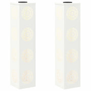 Faro LED solare per sentieri 2 pz Bianco CFW9508590