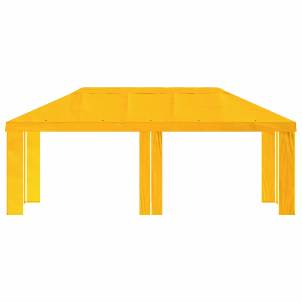 Copertura per Gazebo 6 x 3 m Giallo Poliestere 190 900430
