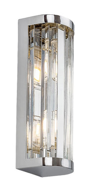 Applique bagno Sybil Rabalux cromata vetro 2xG9 IP44