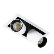 Italux Mercanta faretto incasso LED 12W 4000K nero