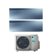 Condizionatore Dual Split Daikin Emura Silver III 7+12 con 2MXM50A R-32 Wi-Fi Integrato Argento Garanzia Italiana
