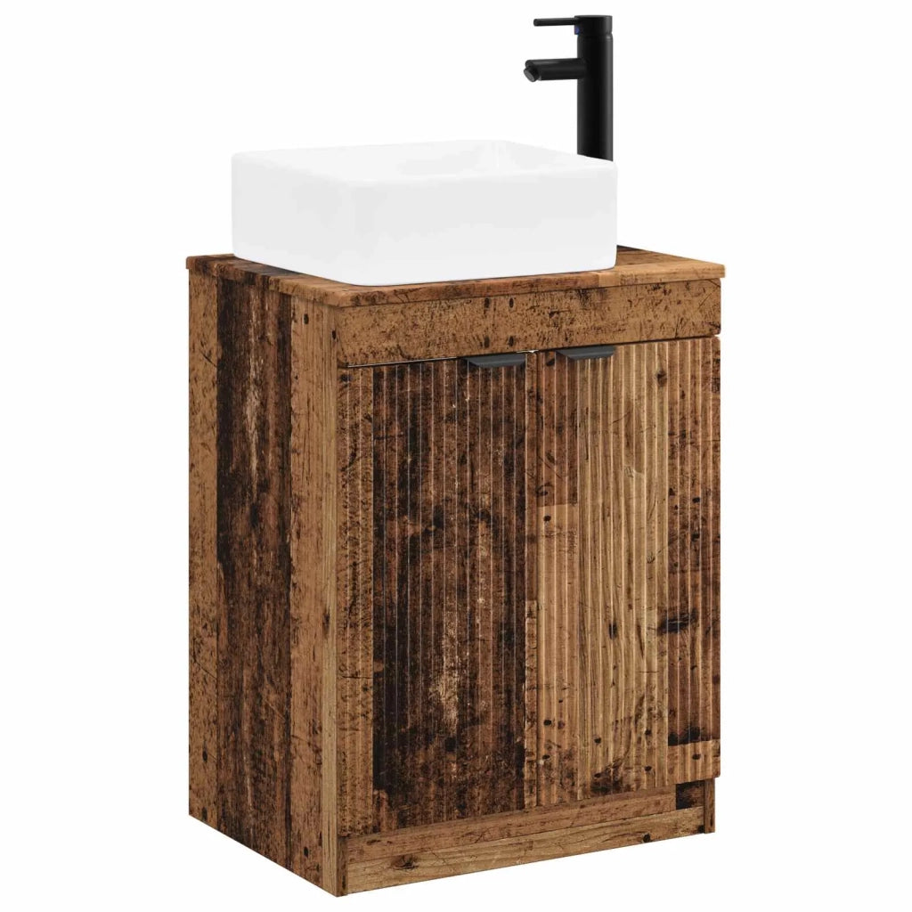 Set di mobili per il bagno Legno antico Legno ingegnerizzato 3404230