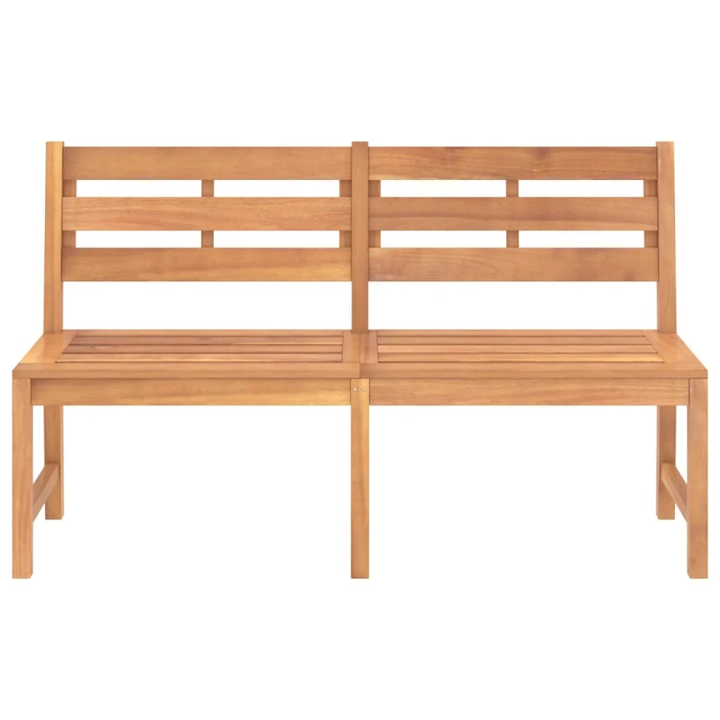 Panca da giardino mobili da esterno per patio terrazza 150 x 59 x 90 cm legno massello di teak 02_0011249