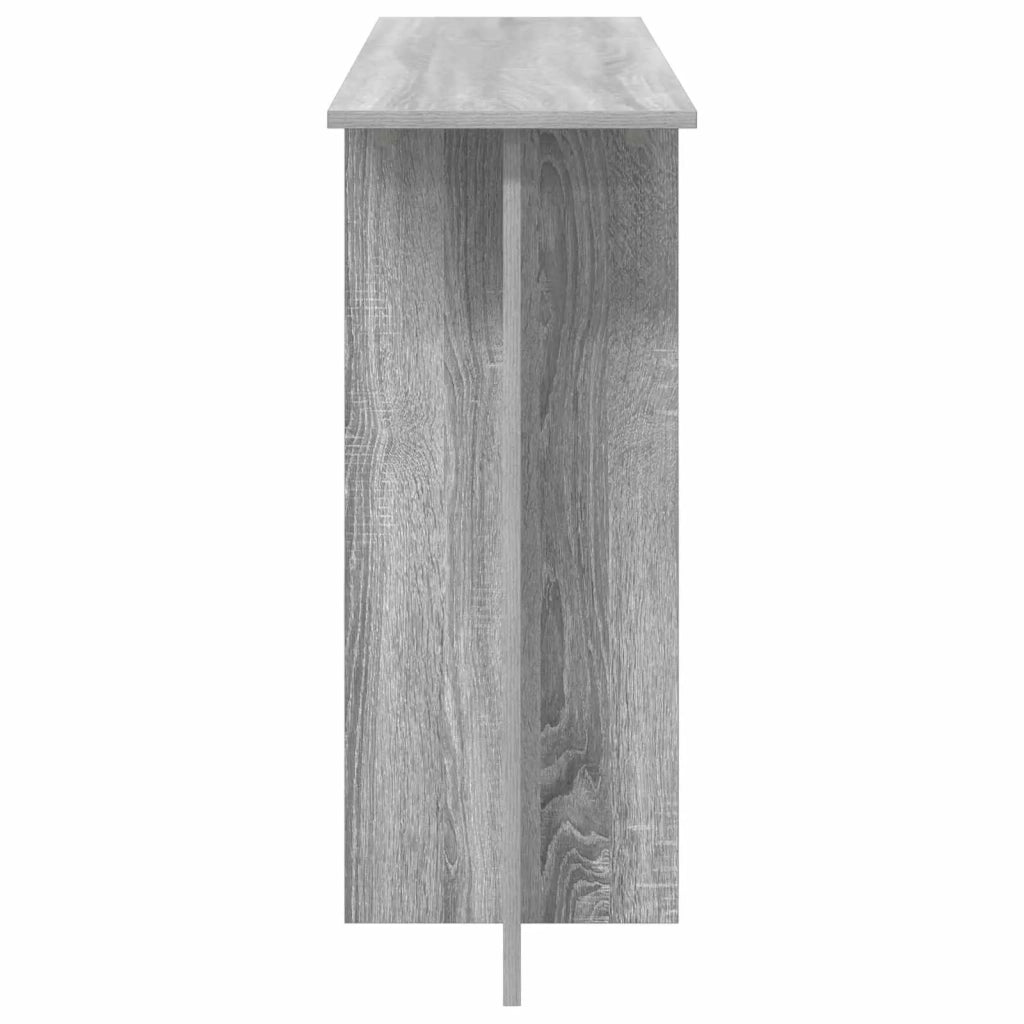 Tavolo consolle Grigio Sonoma 100 x 30 x 75 cm 8001172