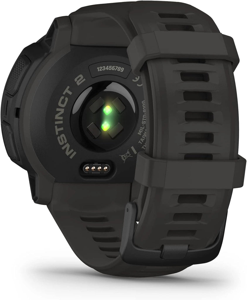 Garmin Instinct 2X Solar - Tactical, Smartwatch, 50mm, Ricarica solare, Autonomia infinita, Torcia LED, Calcolatore balistico, Visore notturno, +30 app, GPS, Pay, Connect IQ, Black