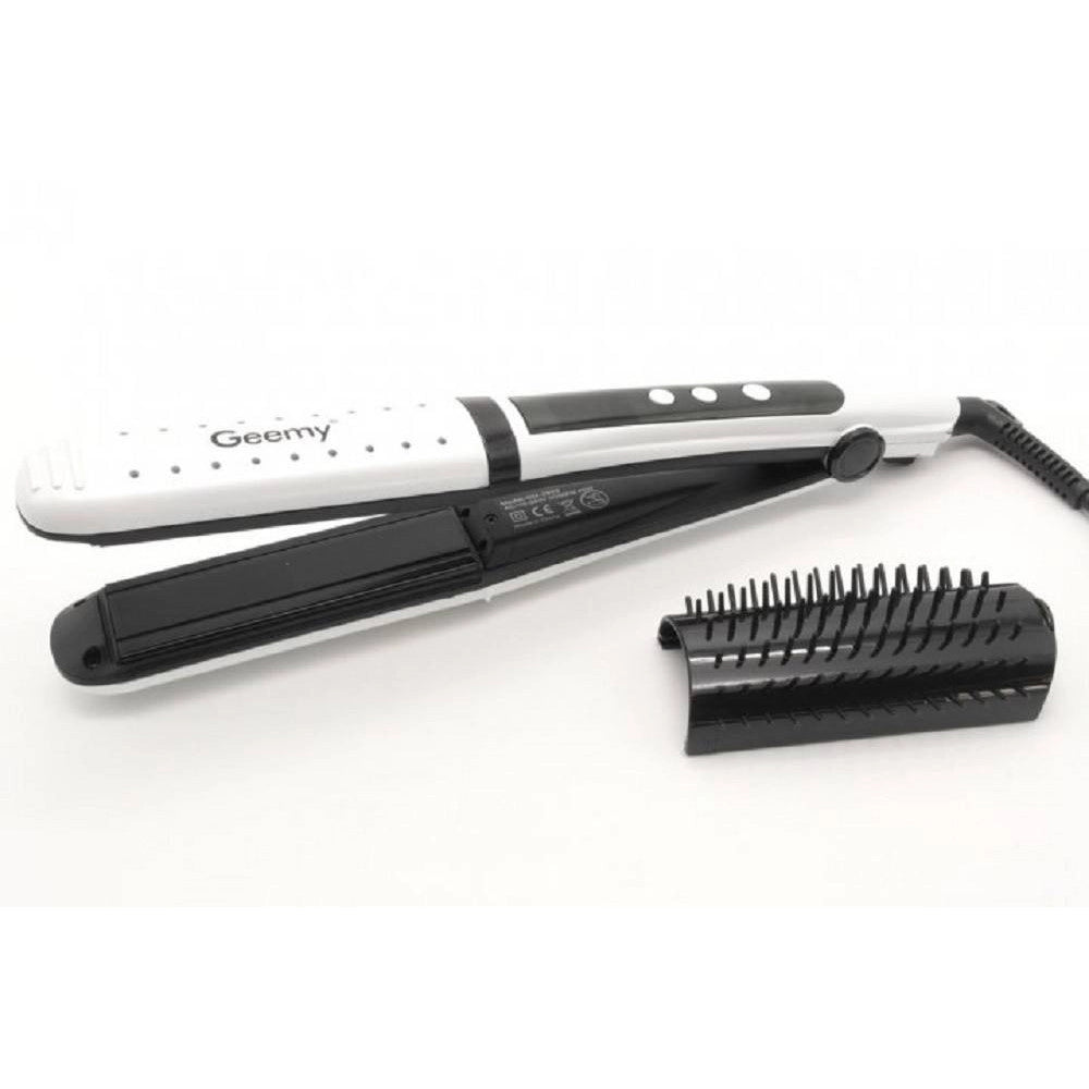 Trade Shop - Piastra Per Capelli Professionale 45w Schermo Led Controllo Temperatura Gm-2852 -
