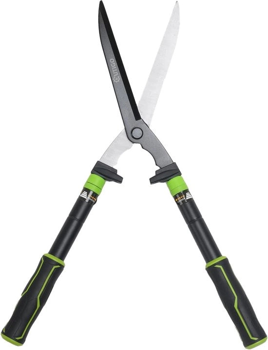 Serra 560 mm, Serra a lama ondulata con bordo a dente, Tamponamento di urto, Manopole ergonomiche, Regolazione di serraggio regolabile.
