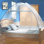 Tenda da Campeggio Opportuna da 100x200cm Rete da Sdraio da Viaggio da Installare facilmente Yurt Universale - Bordo Blu