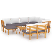 Set di mobili da giardino per esterni 9 pezzi con cuscini legno massello di acacia 02_0017910