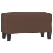 Panca Marrone 70x35x41 cm in Similpelle CFW9079758