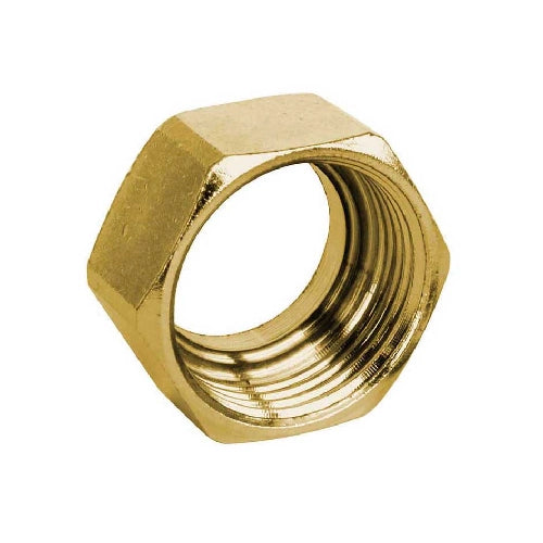 DADO IN OTTONE PER TUBI GAS- 1/2- ATON- pezzi 1
