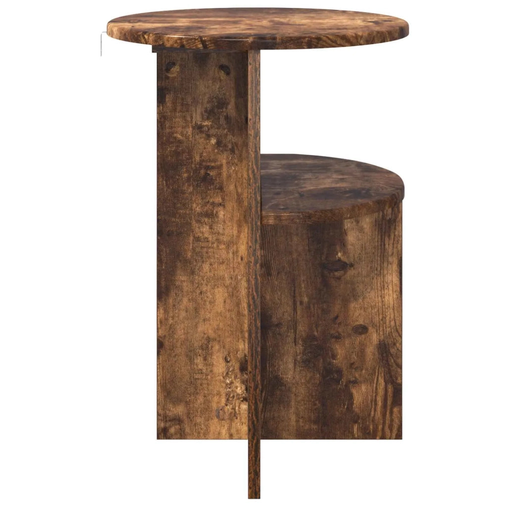 Tavolo laterale | Tavolino Rovere Fumo ? 39,5 x 55 cm Legno ingegnerizzato