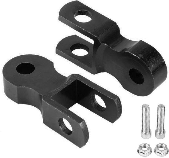 Demper Universale in Alluminio Leggero - Altezza 5 cm - Anticorrosione - Peso Leggero - Installazione Facile - Sospensione Motore