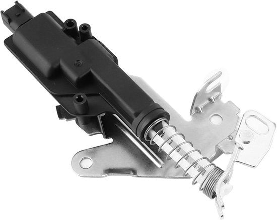 Attuatore di chiusura bagagliaio - Compatibile con Mk5/Mk6 - Dimensioni 190x100mm - Materiale ABS/Ferro - Nero/Argento - Chiusura bagagliaio