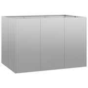 Fioriera | Cassetta per fiori | Vaso 120x80x80 cm in Acciaio Zincato