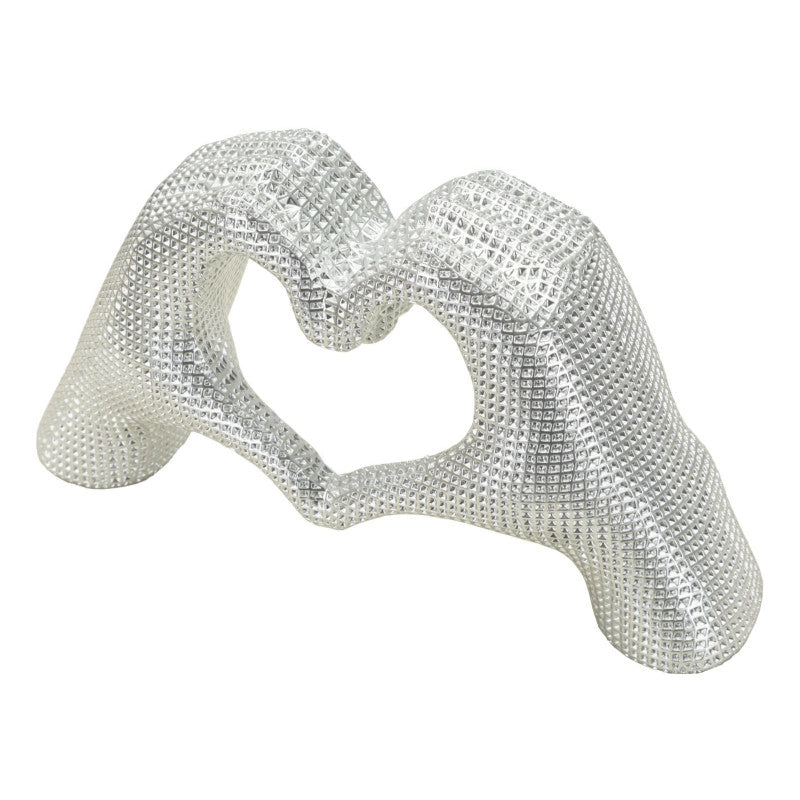 Scultura Lover Silver cm 25x7,5x13,5